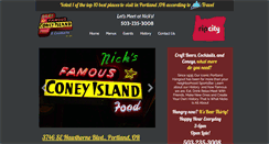 Desktop Screenshot of nicksfamousconeys.com